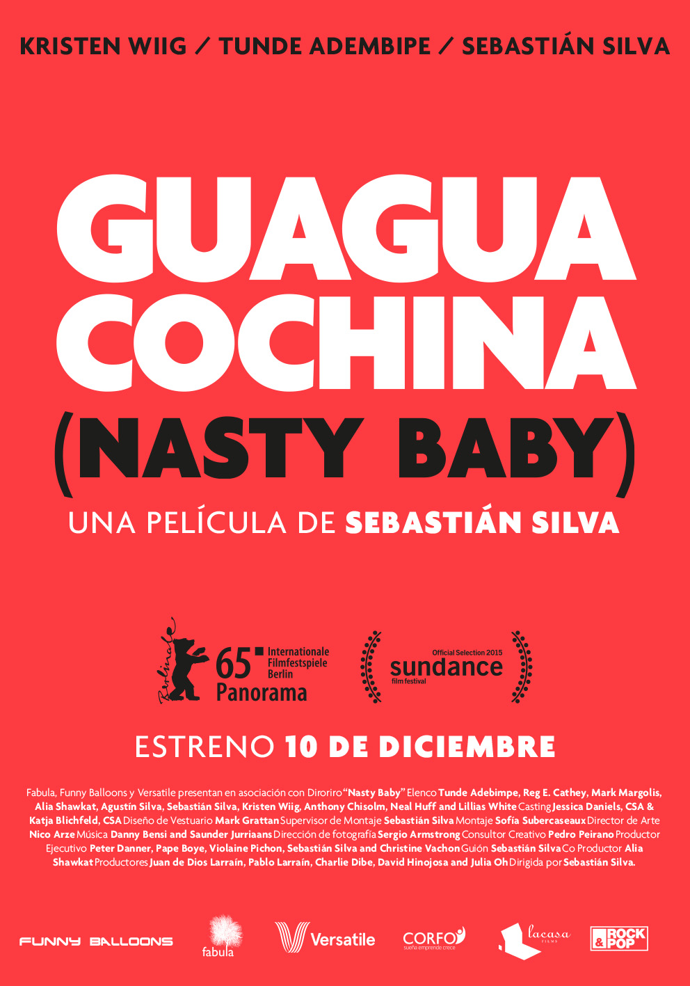 Afiche Guagua Cochina