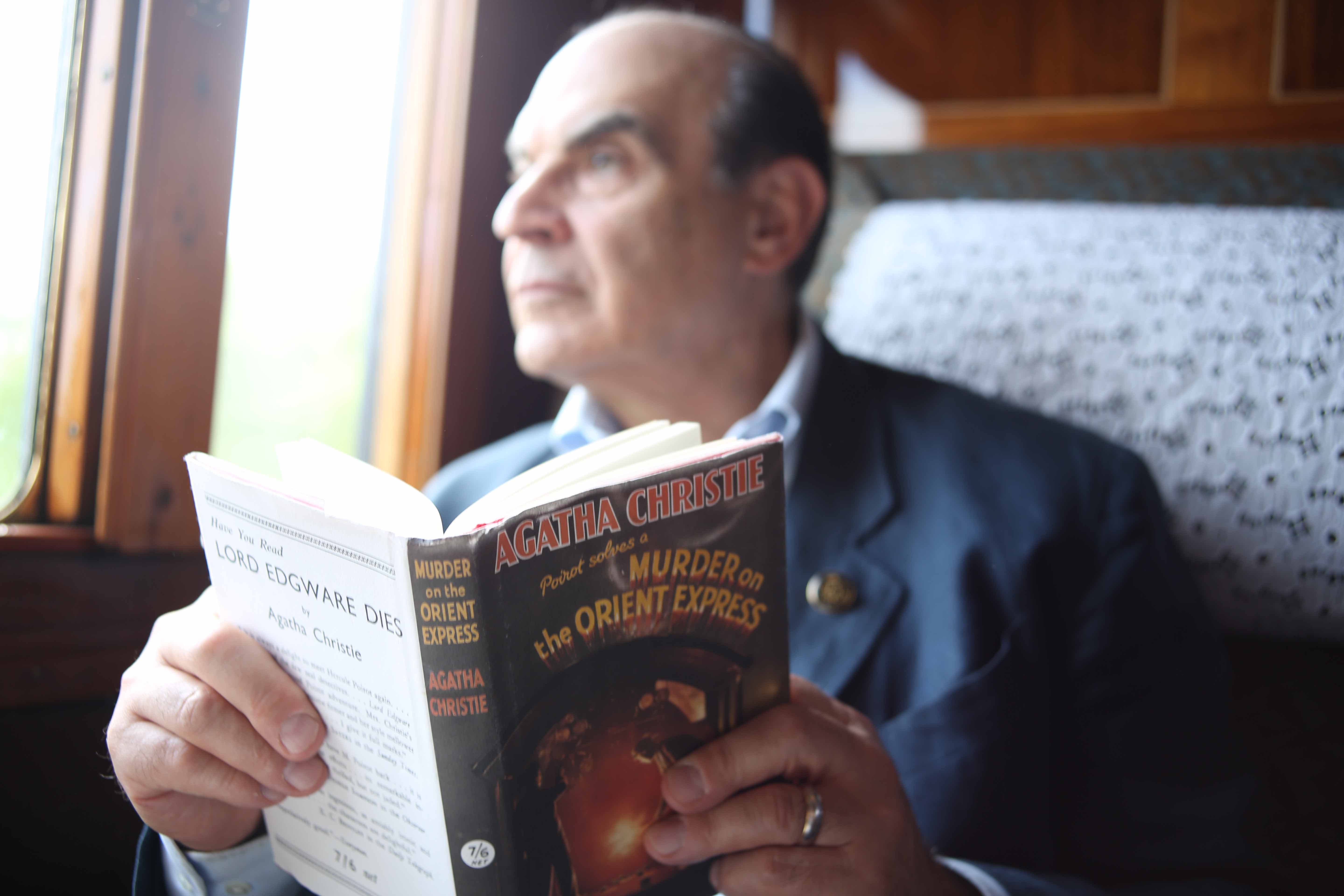 David Suchet reading Murder on the Orient Express